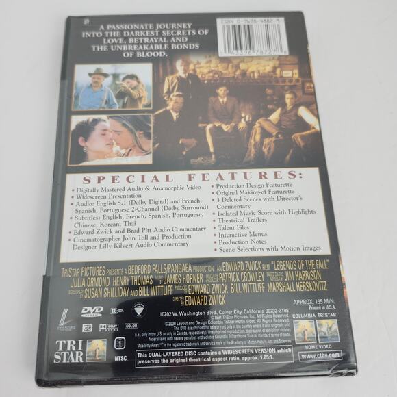 DVD Lot Of 5 Sealed Movies Gladiator Legends Of The Fall Bone Collector - Picture 11 of 13